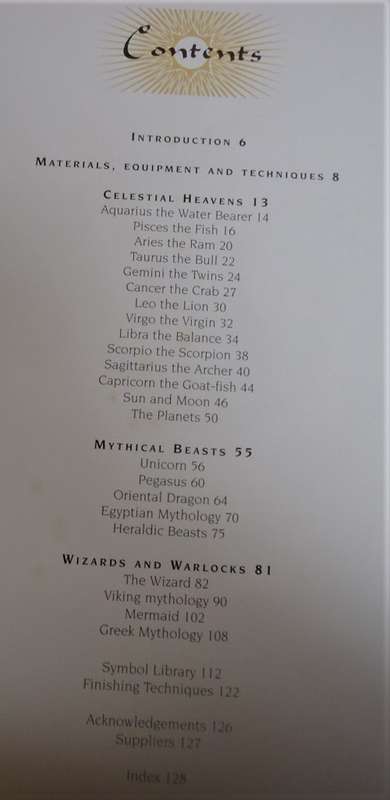 FANTASY CROSS STITCH - JULIE HASLER - 128 PAGE HARDCOVER BOOK