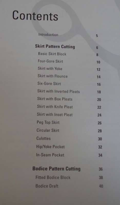 PATTERN CUTTING MADE EASY - A  STEP BY STEP INTRODUCTION -GILLIAN HOLMAN - 116 PAGES SOFT COVER