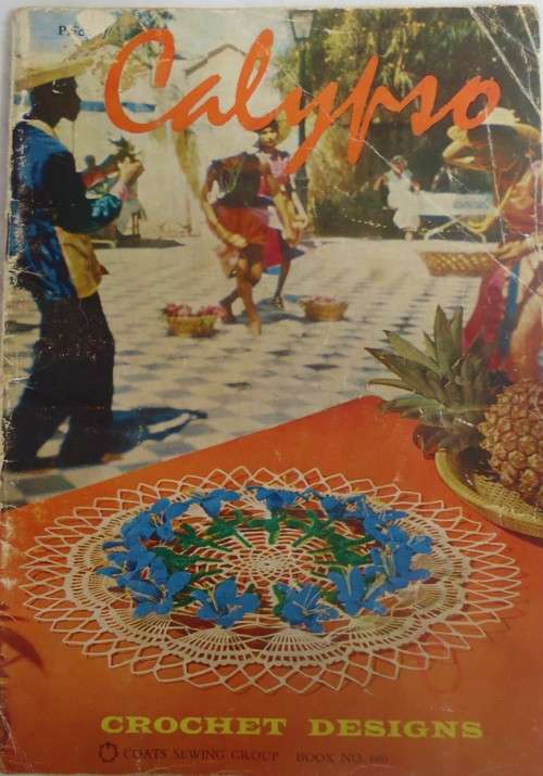 CALYPSO CROCHET DESIGNS - OATS SEWING GEOUP BOOK NO 866- 32 A5 PAGES