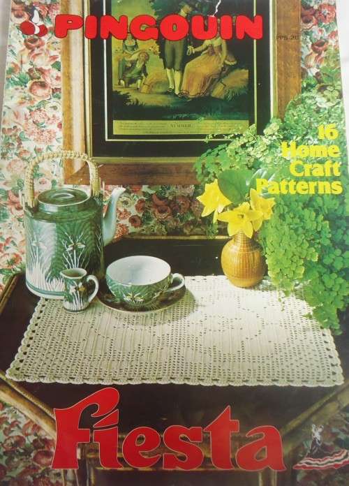 PINGOUIN/FIESTA - 16 HOME CRAFT PATTERNS - 20 A4 PAGES