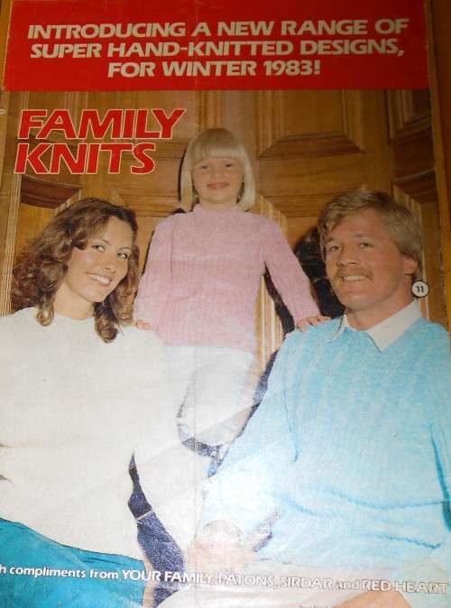 FAMILY KNITS - YOUR FAMILY SUPPLEMENT MARCH 1983