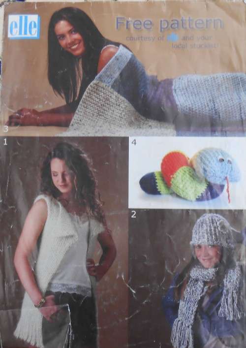 ELLE WAISTCOAT-SCARF-BEANIE