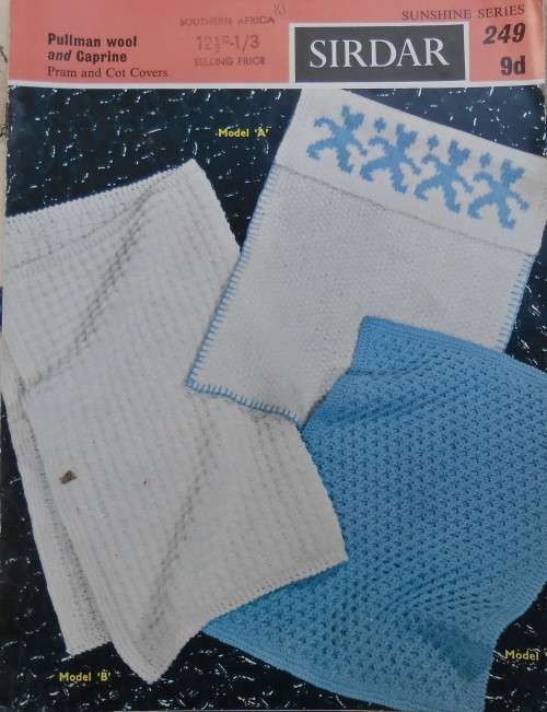 SIDAR NO 249 SUNSHINE SERIES - PRAM AND COT COVERS - ONE SIZE