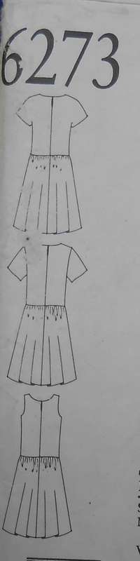 NEW LOOK PATTERNS 6273 HIPSTER DRESS SIZES 8-18 COMPLETE-ZIPLOC