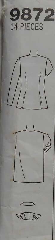SIMPLICITY 9872 DESIGN YOUR OWN BLOUSE SIZE PP12-14-16 COMPLETE-UNCUT-F/FOLDED