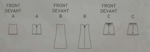 BUTTERICK B4161 GIRLS TOP-SHORTS-DRESS SIZE A7-14 YEARS COMPLETE-UNCUT-F/FOLDED