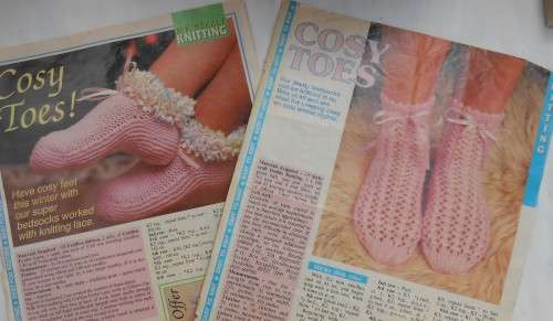 COZY TOES - 2 PATTERNS