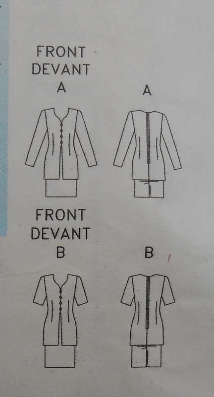 BUTTERICK 3749 LOOSE FITTING DRESS SIZE 12-14-16  COMPLETE