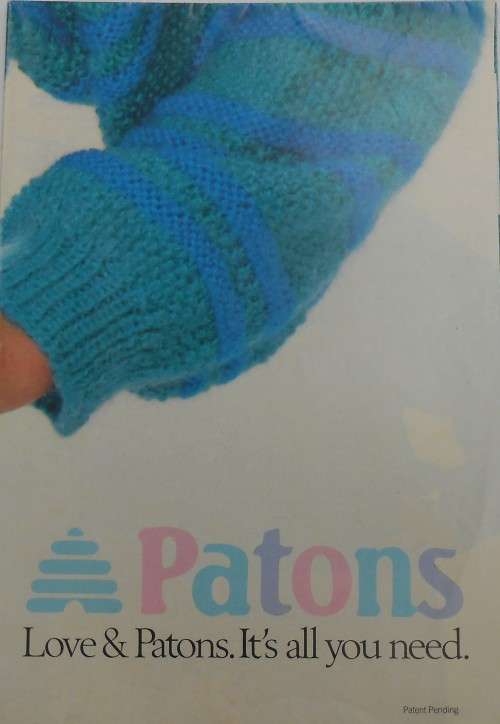 PATONS - LADIES  MOHAIR SCARF AND SWEATER