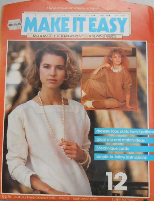 MAKE IT EASY #12 DRESSES-TOPS-SKIRTS FROM 1 PATTERN