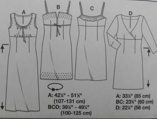 BURDA 8348 LINGERIE SIZE 8-10-12-14-16-18-20 COMPLETE-PART CUT