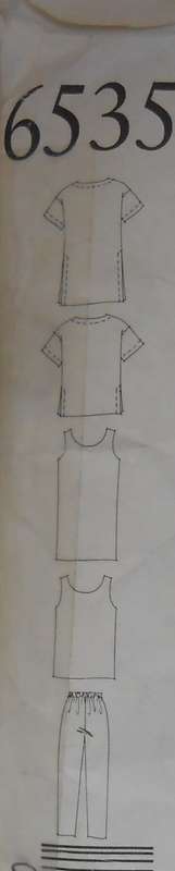 NEW LOOK PATTERNS 6535 DRESS-TOPS-PANTS SIZE 6 - 18 COMPLETE