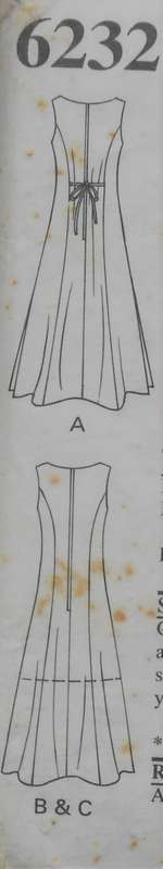NEW LOOK PATTERNS 6232 PANEL DRESS WITH NECK VARIATIONS SIZE 6-16 COMPLETE-UNCUT-F/FOLDED