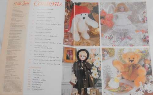 AUSTRALIAN DOLLS & BEARS VOL 7 NO 8 116 PAGES WITH PATTERN PULL OUT SECTION