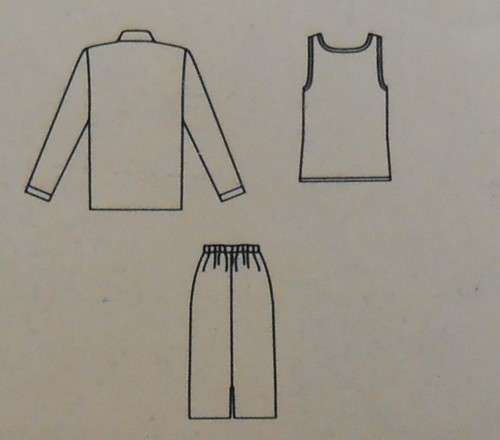 BUTTERICK 5699 TOP & SKIRT SIZE A 6-8-10 NO JACKET PATTERN SUPPLIED