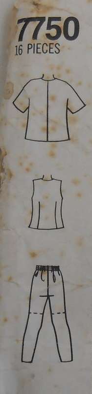 SIMPLICITY 7750 PANTS OR SHORTS-VEST/TOP-OVERSHIRT SIZE HH 6-12-COMPLETE