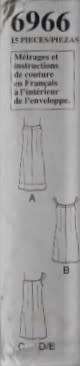 NEW LOOK 6966 STUNNING DRESSES SIZE  6-16 COMPLETE