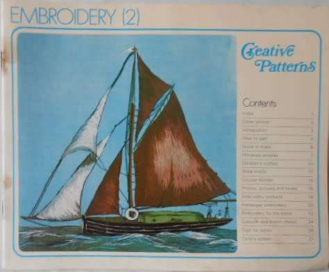 EMBROIDERY (2) - CREATIVE PATTERNS -28 PAGE SOFT COVER WITH PATTERNS