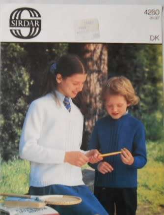 SIDAR 4260 KIDS SWEATERS  SIZES  26 - 30