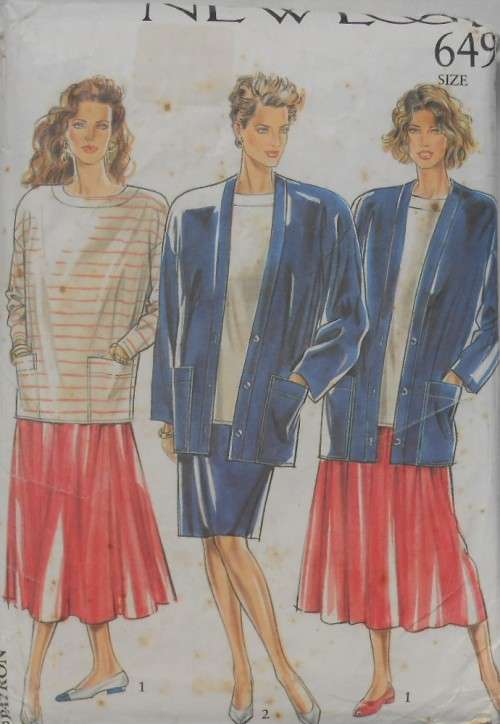 NEW LOOK PATTERNS 6499 SKIRT-TOP SIZE 8-20 SEE LISTING