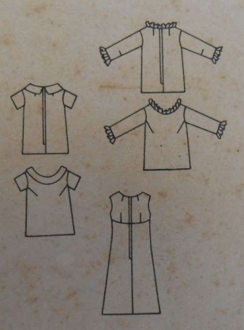 VINTAGE BUTTERICK 4112 MATERNITY DRESS-PINAFORE-BLOUSE SIZE 14 BUST 34 COMPLETE