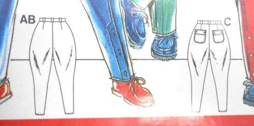 BURDA 6208 GIRLS JODHPURS/PANTS SIZE 10-12 YEARS 11 JUN-13 JUN-15 JUN COMPLETE-UNCUT-F/FOLDED-SEALED