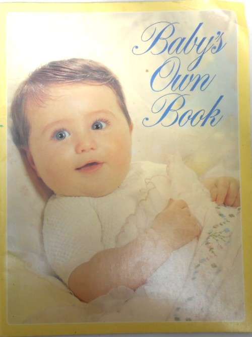 BABY`S OWN BOOK- AN UNUSED BABY DIARY OF BABY`S FIRST EVENTS - BEAUTIFUL