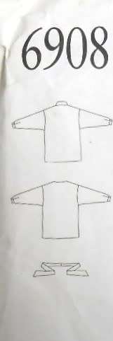 NEW LOOK PATTERNS 6908 SET OF SHIRTS/TOPS & TIE SIZES 8-18 COMPLETE