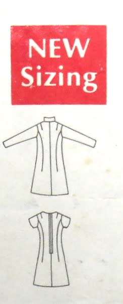 VINTAGE BUTTERICK 5180 ONE PIECE DRESS & COAT - SIZE 8 BUST 31 1/2 COMPLETE