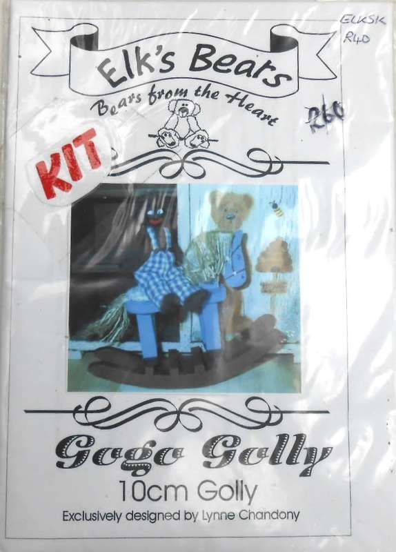 GOGO GOLLY - 10 CM GOLLY BY ELK`S BEARS- FULL KIT