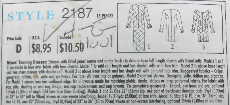 STYLE 2187 DRESSES WITH FITTED PANEL SEAMS SIZE 8-18 -SEE LISTING