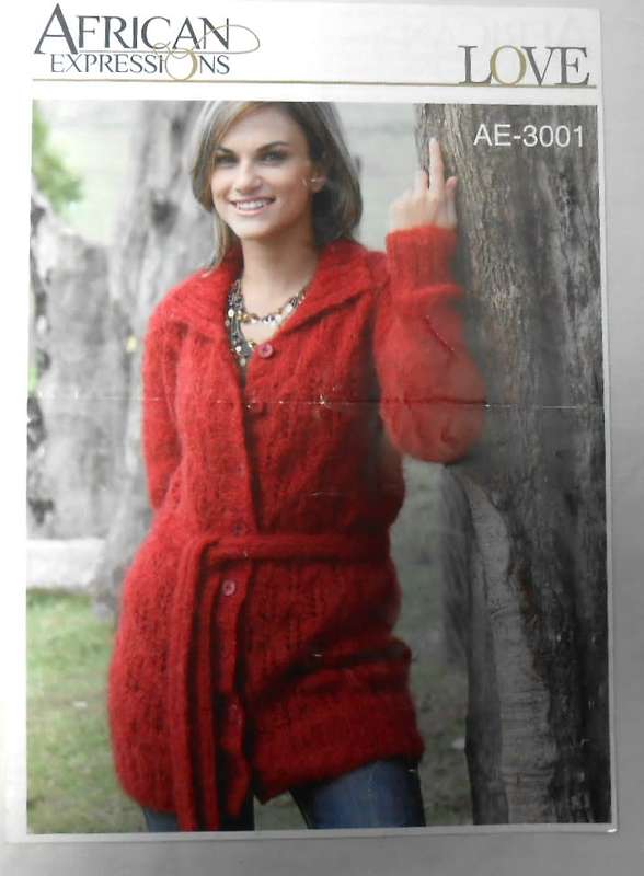 AFRICAN EXPRESSIONS PATTERNS # A-3001  LACE JACKET FOR LADIES  87 - 107 CM BUST