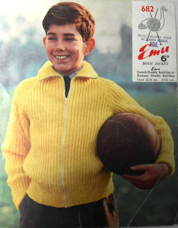 EMU 682  BOY`S ZIPPED JACKET  TO FIT  32` - 36`