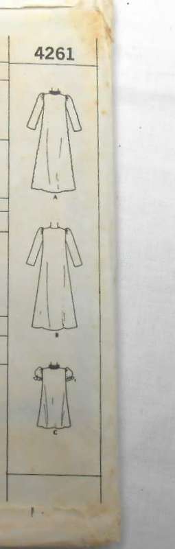 VINTAGE McCALLS 4261 KIDS ROBE SIZE 10 YEARS COMPLETE-UNCUT-F/FOLDED