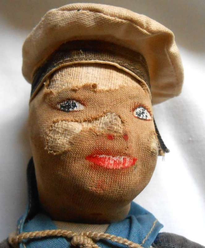 FOUR  UNION CASTLE SOUVENIR DOLLS  WITH AGE RELATED MARKS-SOLD TOGETHER