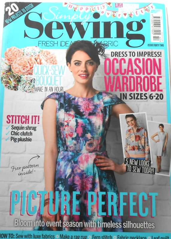 SIMPLY SEWING -UK MAGAZINE ISSUE 42 - 100 PAGES