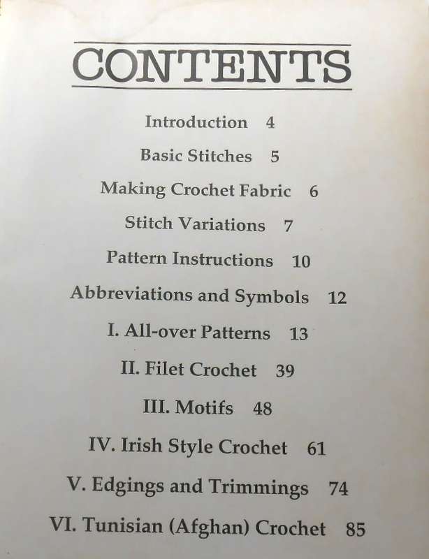 THE HARMONY GUIDE TO 100`S MORE CROCHET STITCHES - 100 PAGES SOFT COVER BOOK