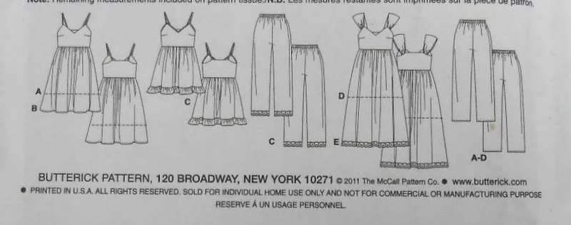 BUTTERICK B5653 TOP-DRESS-PANTS SIZE XS-S-N (4-14) COMPLETE-UNCUT-F/FOLDED