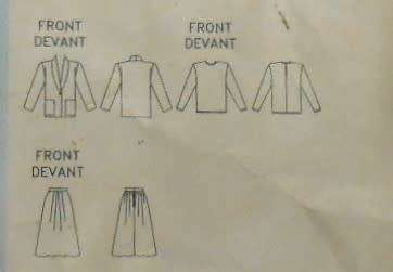 BUTTERICK 5621 JACKET-TOP-SKIRT  SIZE 6-14 COMPLETE
