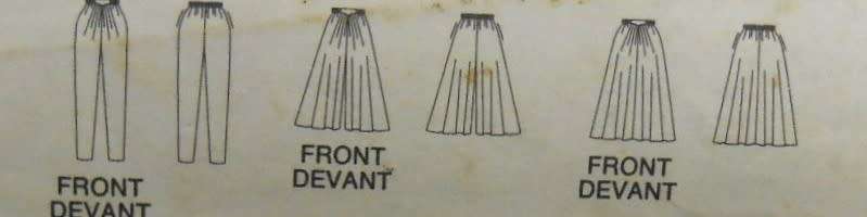 BUTTERICK 5957 PANTS-CULOTTES-SKIRT SIZE 14-16-18 SEE LISTING-CUT TO 18
