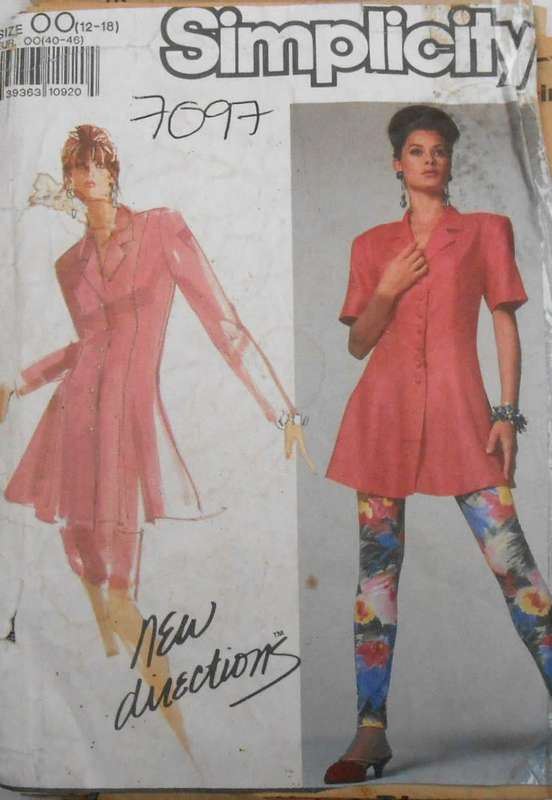 SIMPLICITY 7087 SKIRT-LEGGINGS-TUNIC SIZE 10-16 -SEE LISTING-ZIPLOC