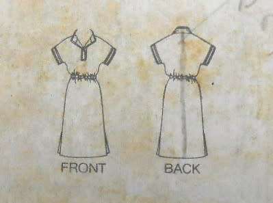 BUTTERICK 6942 LOOSE FITTING DRESS SIZE 8-10-12 COMPLETE-UNCUT-F/FOLDED