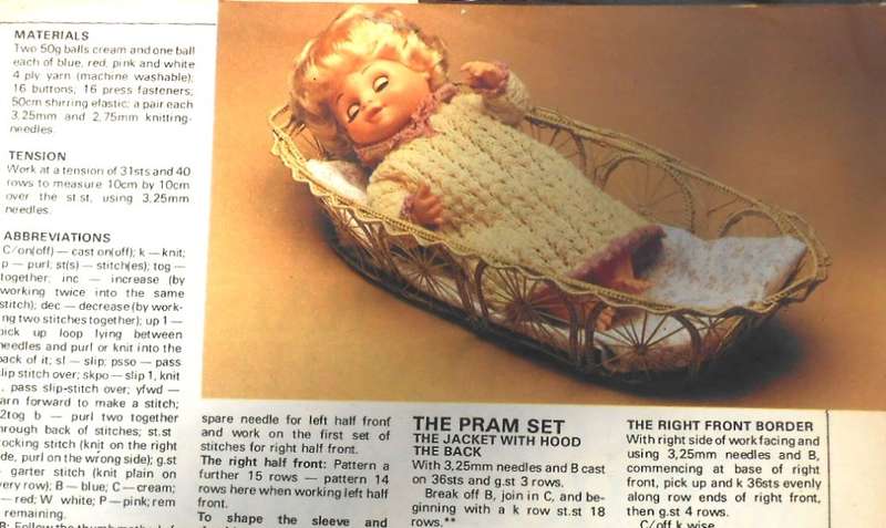 DOLLY`S DELIGHT FIVE OUTFITS FIRST LOVE DOLL-YOUR FAMILY DECEMBER 1982 - SEE PICS
