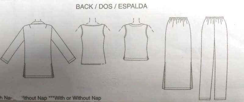 McCALLS 4178 SKIRT-UNLINED WAISTCOAT-PANTS-SHIRT SIZE 8-10-12-14 CUT TO 14 - NO TOP PATTERN SUPPLIED