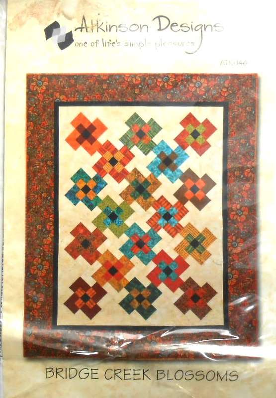 ATKINSON DESIGNS ATK144 - BRIDGE CREEK BLOSSOMS - PATTERN ONLY