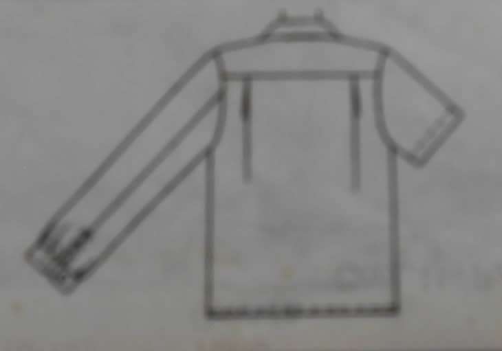 McCALLS 2538  SHIRT SIZE LARGE 16-18 - COMPLETE- NO SEWING INSTRUCTIONS SUPPLIED