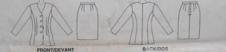 McCALLS 9609 TWO PIECE DRESS SIZE 16-18-20-22 COMPLETE-UNCUT-F/FOLDED