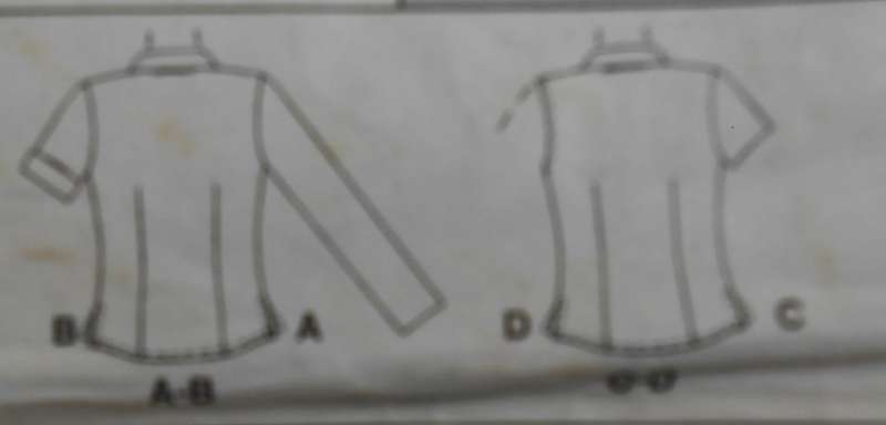 McCALLS 2094 SET OF TOPS SIZE 10-12-14-COMPLETE-CUT TO 14