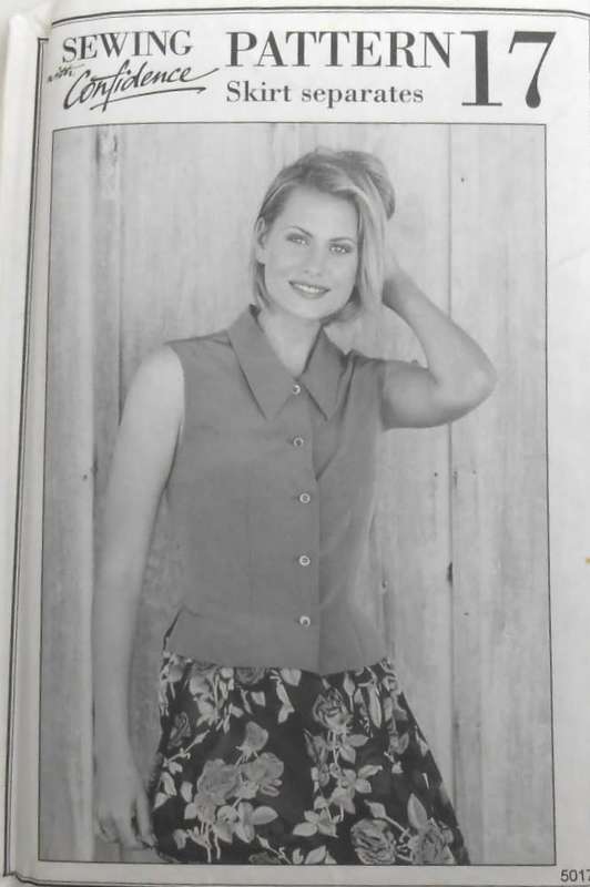 SEWING WITH CONFIDENCE 17 SKIRT SEPARATES SIZE 8-18 -COMPLETE-UNCUT-F/FOLDED