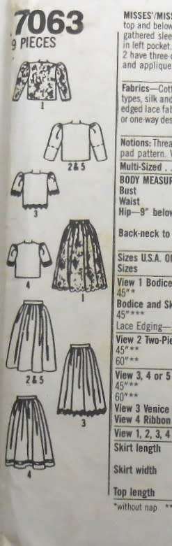 SIMPLICITY 7063 TWO PIECE DRESS WITH TRIM VARIATIONS SIZE 14-22 COMPLETE-CUT TO 22-SEE LISTING